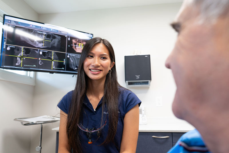 Doctor consulting with Patient